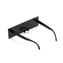 Черный глаз покрытые солнцезащитные очки водителя очки реквизит для фотографий ценсор бар солнцезащитные очки фото стенд реквизит украшение для свадебной вечеринки