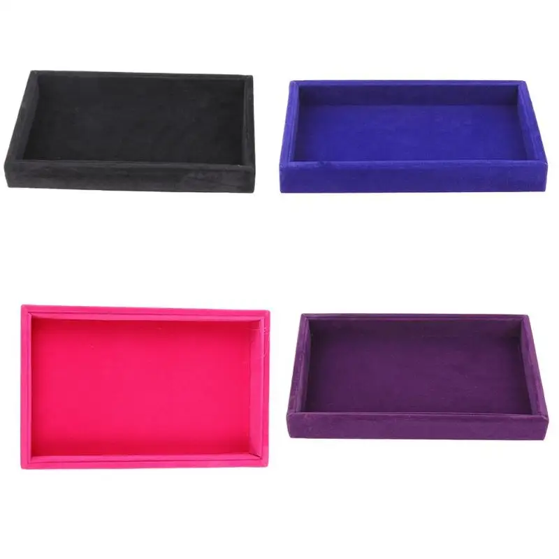 

Earrings Bracelet Ring Jewelry Box Tray Display Stand Holder Organizer