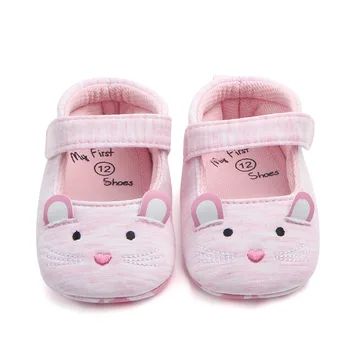 

Cute Animal Style Baby Boys Girls First Walkers Soft Sole Infant Toddler Crib Shoes In Home Slippers