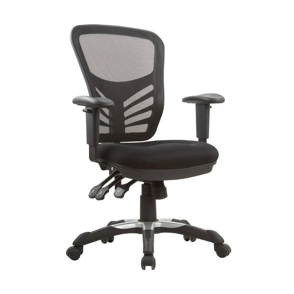 Governor Executive Mesh High-Back Adjustable Office Chair in Black | Мебель
