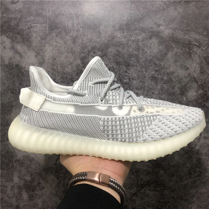 

2019 Hot Sale Men Sneakers Sports Shoes Yeezys Air 350 Boost V2 Men Running Shoes Women Walking Yeezys Boost Static Big Size 46
