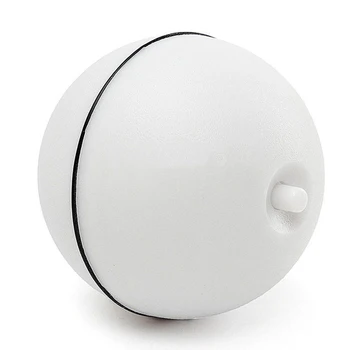 

Cat LED Light Laser Ball Teaser Exercise Automatic Interactive Toy-White