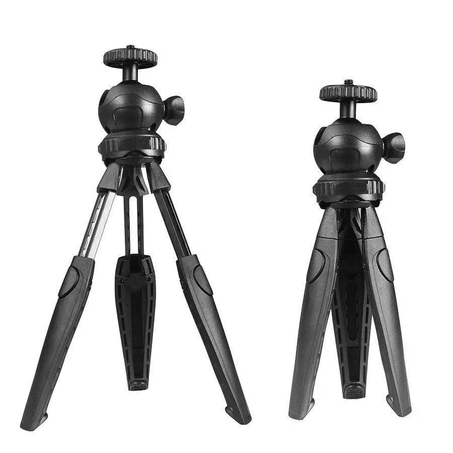 Mobile phone (photo) desktop small retractable (two sections) three-legged stand