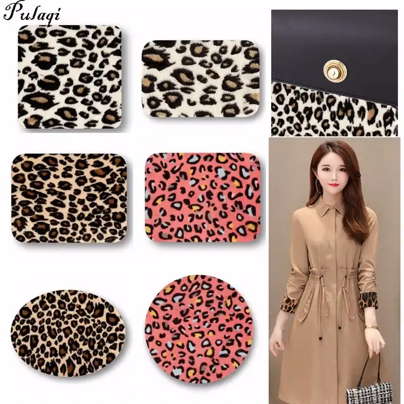 Pulaqi Leopard Flecken Nahen Auf Kleidung Sticker Biker Patch Diy Applique Kleidung T Shirt Frauen Aufkleber Scrapbooking H Aliexpress