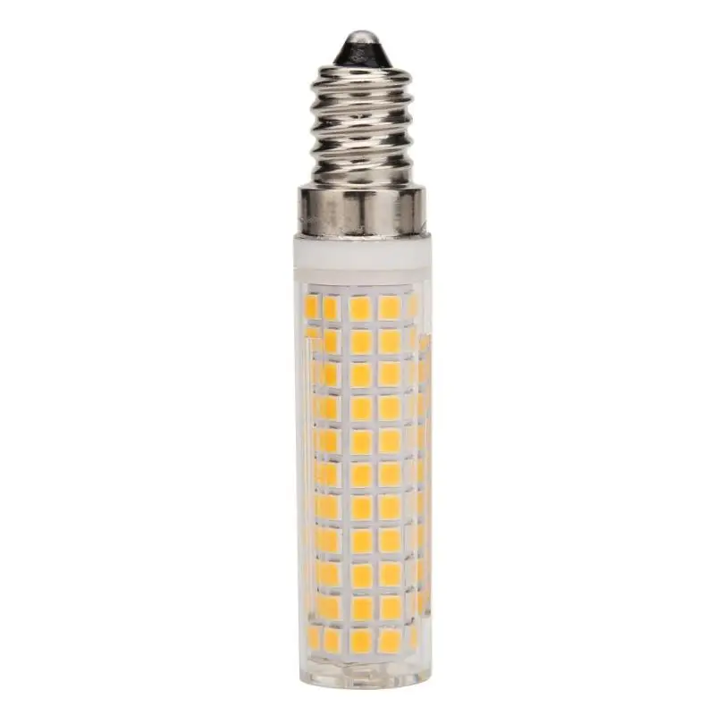 Alloet E14 136 SMD 2835 Светодиодный керамическая для зерен лампочка с регулируемой