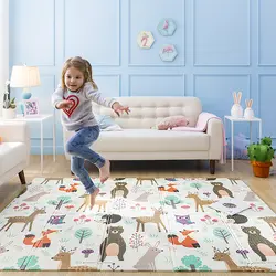 Детский игровой коврик нетоксичный XPE складной развивающий коврик для младенцев мягкий игровой коврик для детей ползающий коврик для