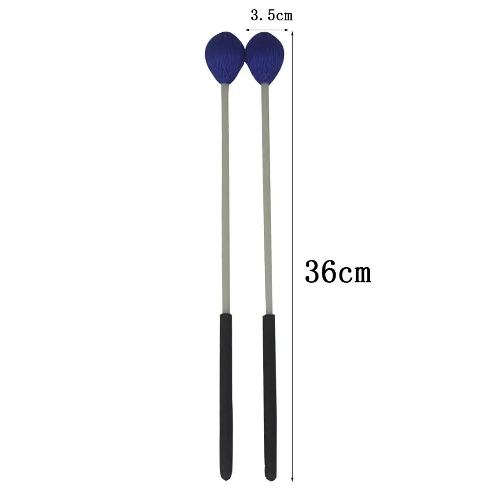 1 пара деревянных резиновых головок Marimba палки молотки ударные инструменты для
