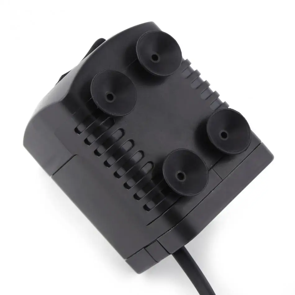 AC220V 240V 15 Вт 800л/ч черный ультра тихий погружной водяной насос аквариумный фонтан
