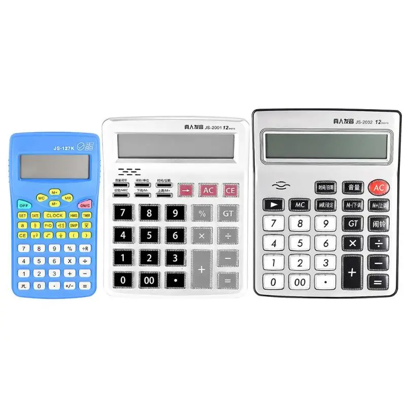 وظيفة حاسبة المحمولة المحمولة 10/12 أرقام العرض الرقمية LCD آلة حاسبة علمية الجملة ل مكتب/مدرسة