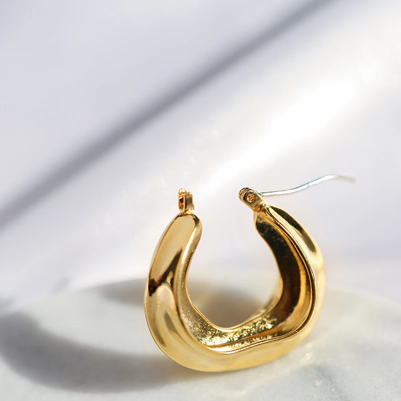 Vanssey модные ювелирные серьги-гвоздики с геометрическим орнаментом, массивные аксессуары для женщин, новинка