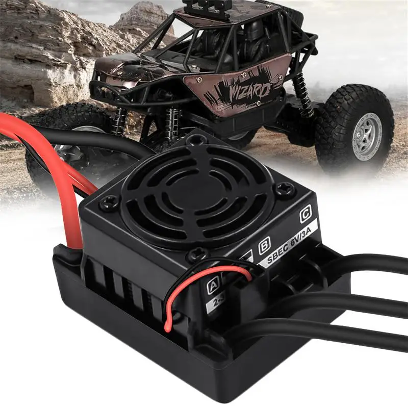 

150A Brushless Electronic Speed Control Waterproof For Remote Control Car Hobbywing QuicRun 1:8 Brushless ESC RC Car Off Road