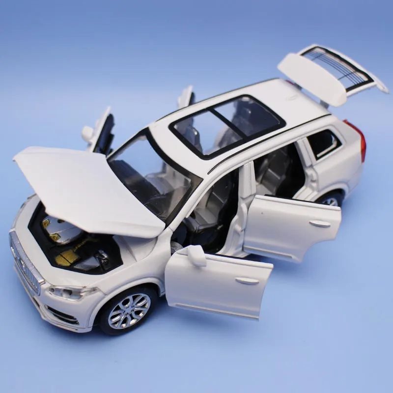 1 шт Новинка 1/32 весы белый для XC90 T6 модель автомобиля сплав литые игрушки
