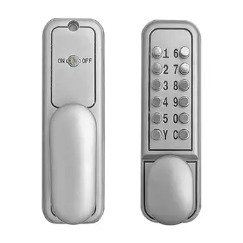 

Zinc Alloy Keyless Combination Mechanical Digital Door Lock No Power Push Button Code Locks For Home Furniture Hardware