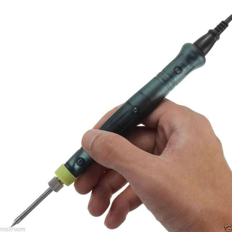 OSSIEAO мини Портативный 8 W 5 V USB Электрический паяльник для подключения к ручка/наконечник с светодиодные индикаторы