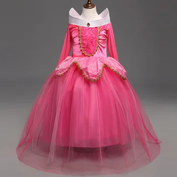 

2018 Million Halloween New Style Children's Clothing Aurora Princess Dress Girls Dress Cosplay Children's Clothing a Generation