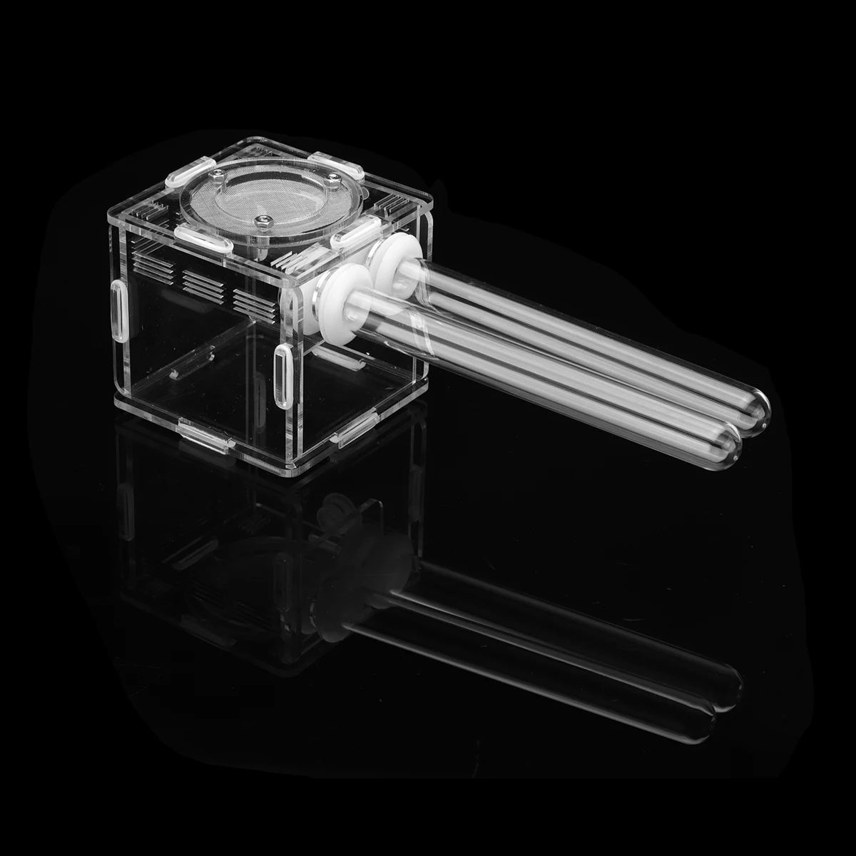 

Double Glass Tubes Ant Nest with Active Zone Test Tube Nest House Acrylic Ant Farm Villa