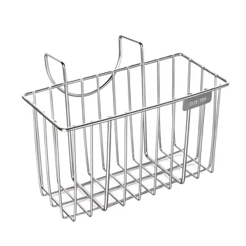 

HOT SALE Kitchen Sponge Holder,Stainless Steel Sink Caddy Organizer Soap Dishwashing Liquid Drainer Brush Rack Holder
