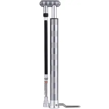 

Bike Pump Portable Mini Bicycle Floor Pump 160 PSI Aluminum Alloy Tire Pump Inflator with Pressure Gauge and Deflation Valve