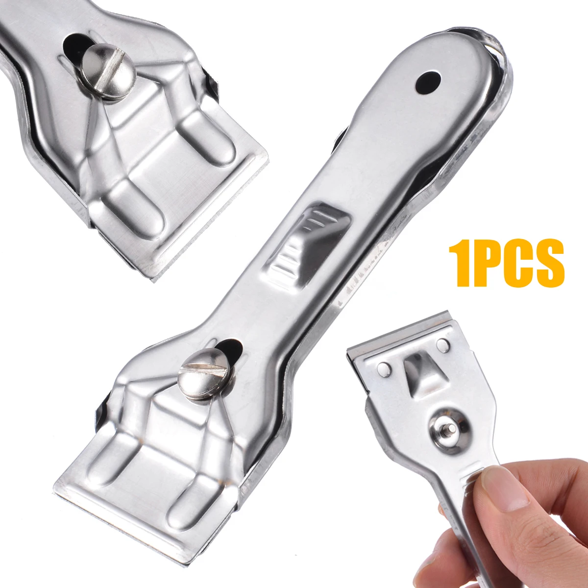 

Glass Ceramic Scraper Hob Cleaner Remover Oven Cooker Cleaning Tool with Blade Multifunctional Kitchen Household Cleaning Tool