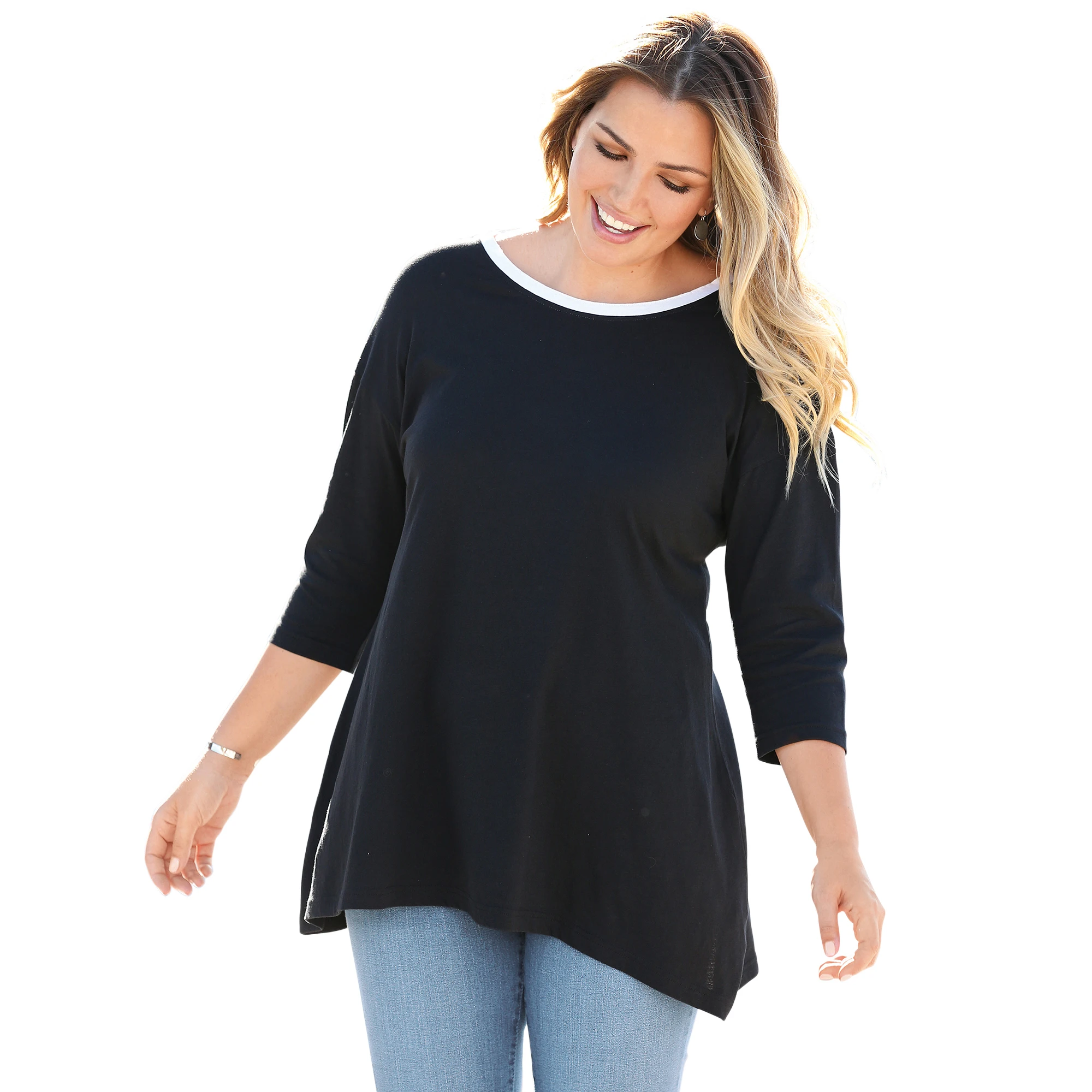 Download Aliexpress.com : Buy Women's T shirt for large sizes with ...