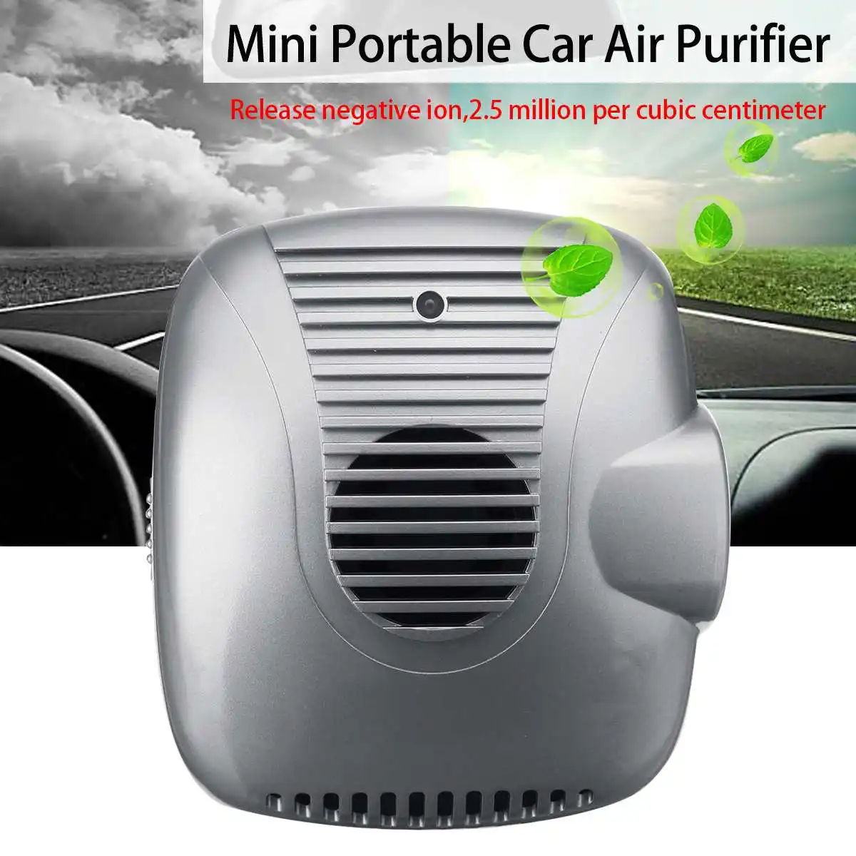 

2019 New ABS Portable Car Air Purifier Freshener Mini Humidifier Air Diffuser Cleaner Home Car Oxygen Bar Vehicle Accessoriesir