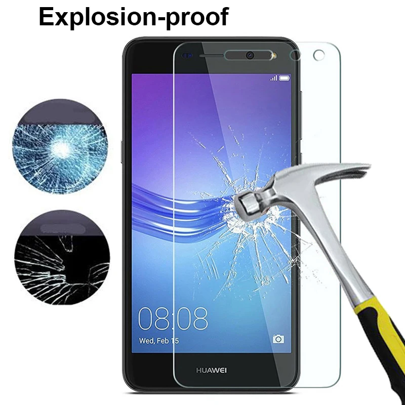 Стекло для Huawei Y6 Y7 Prime 2018 Y9 Y3 Y5 2017 Y6ii pro защита экрана Y 3 5 6 7 9 защитное стекло
