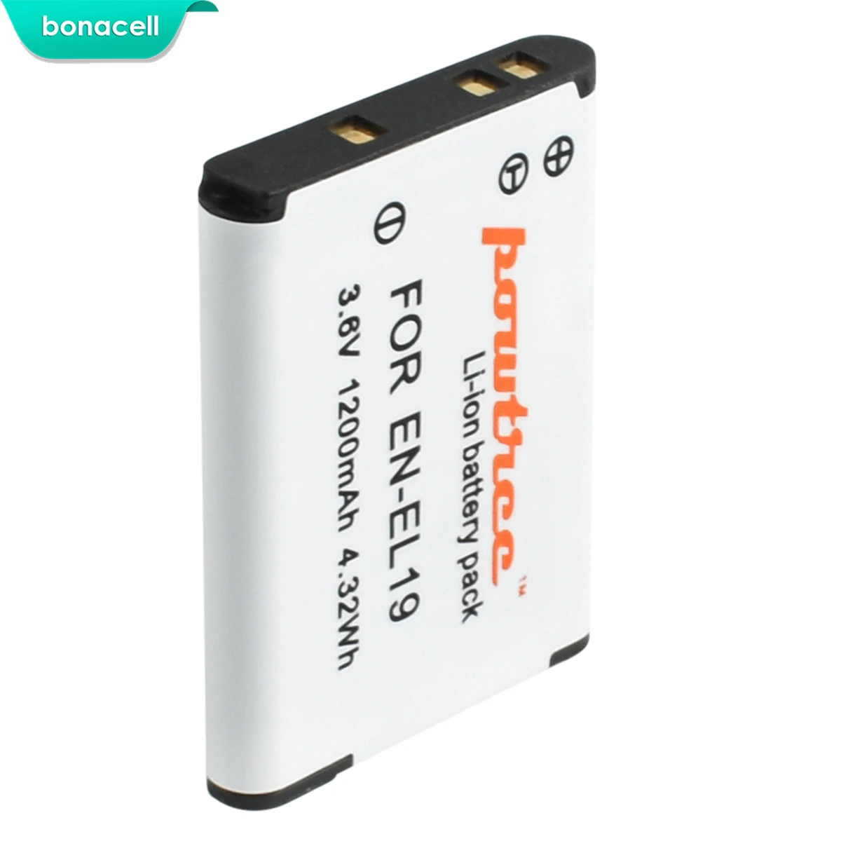 Bonacell 1200 мАч ENEL19 EN EL19 батарея + ЖК зарядное устройство для Nikon Coolpix S32 S33 S100 S2500 S2750 S3100