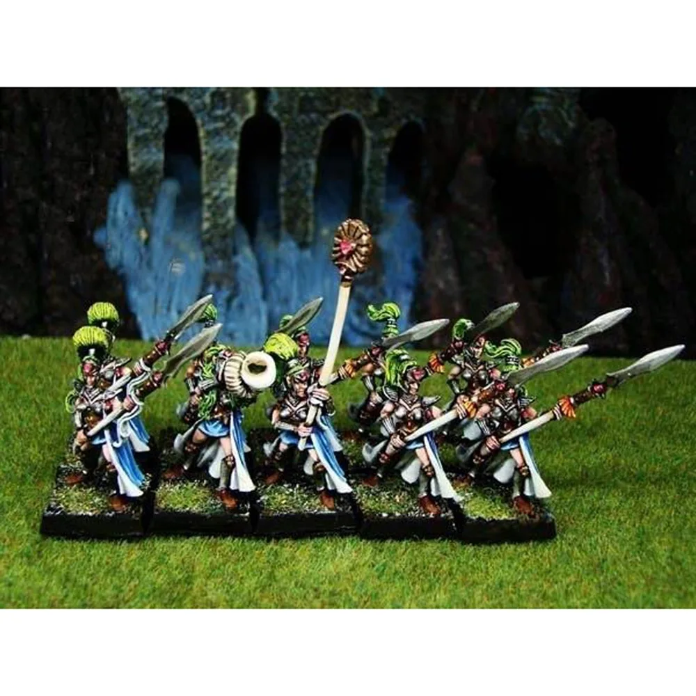 Высокие Elf Maidem Guards (пять штук) (металл 5 шт)| |