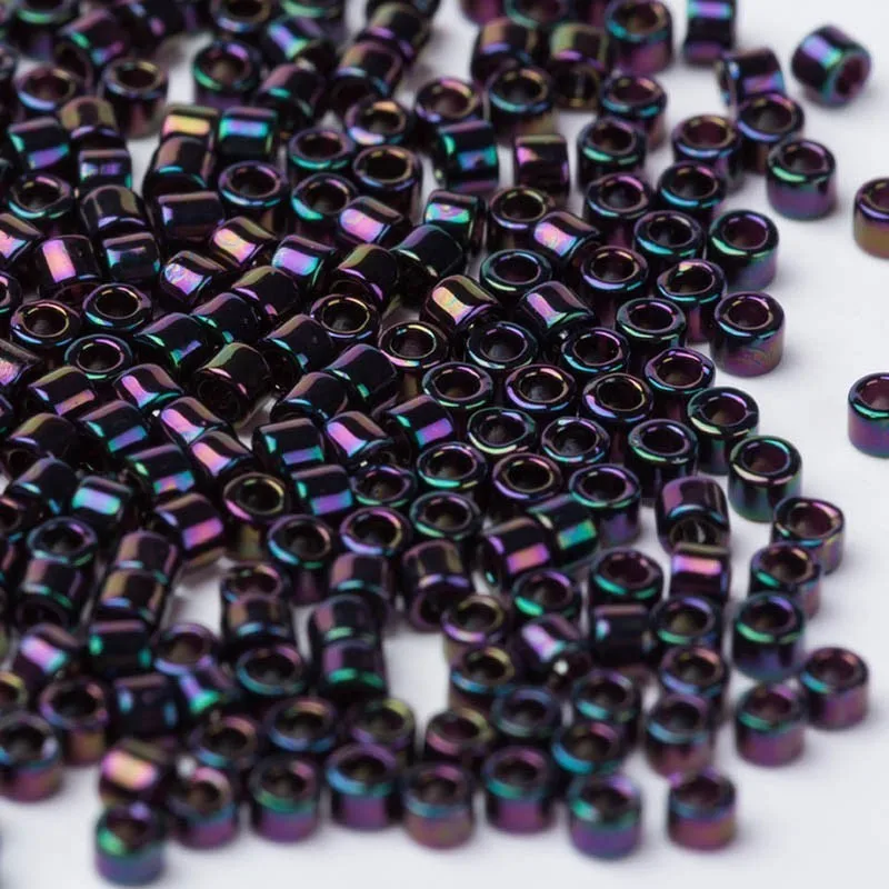 Taidian DB4 фиолетовый Ирис Miyuki Delica Seedbeads для рождественские аксессуары для одежды 1/3 г/лот 1,6x1,3 мм