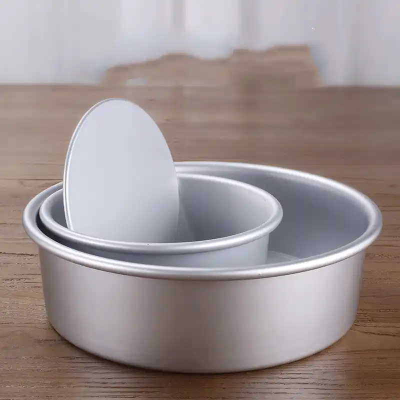 Large Round Cheesecake Mold Pan Molds Aluminum Alloy non stick Bottom Cake mould Baking Tools 6