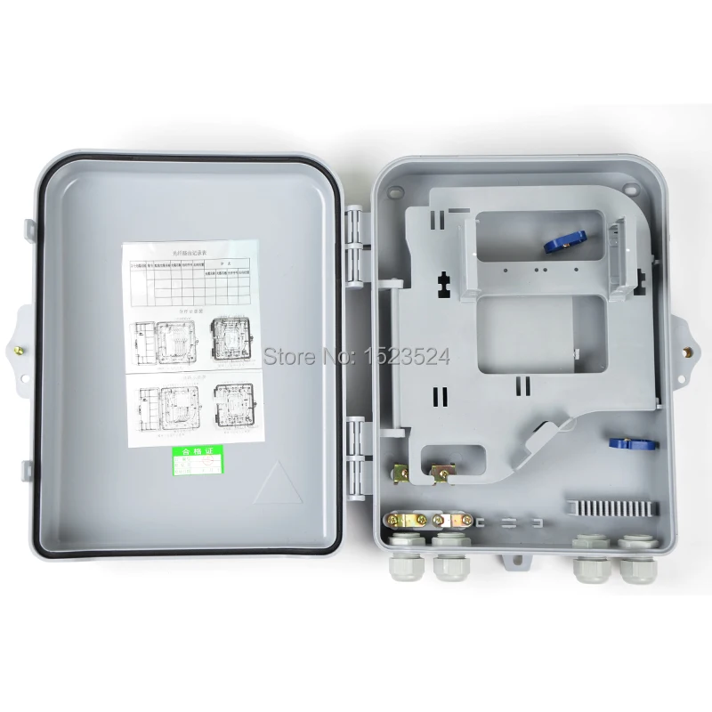 FTTH 1*16 16 ядер портов вставки LGX PLC сплиттер оптоволоконная распределительная