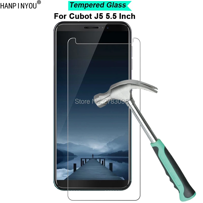 

For Cubot J5 5.5" New 9H Hardness 2.5D Ultra-thin Toughened Tempered Glass Film Screen Protector Protect Guard