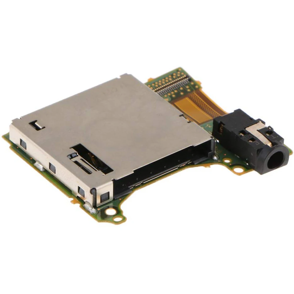 Najtaniej Gra karciana gniazdo gniazdo płyta z słuchawki słuchawki zestaw słuchawkowy Port wymiany części zamiennych dla Nintendo przełącznik Ns