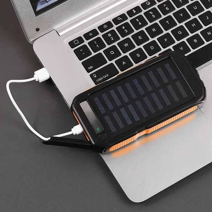 

Solar Power Bank 30000mAh Solar Charger External battery Charger Waterproof Solar Powerbank for Smartphone with LED Light