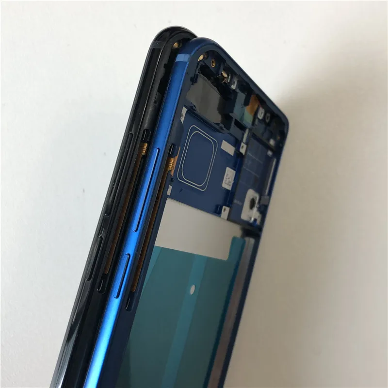 M& Sen для 5,8" huawei Honor 10 COL-AL00 COL-AL10 COL-L29 передняя рамка Корпус/средняя рамка с боковыми клавишами