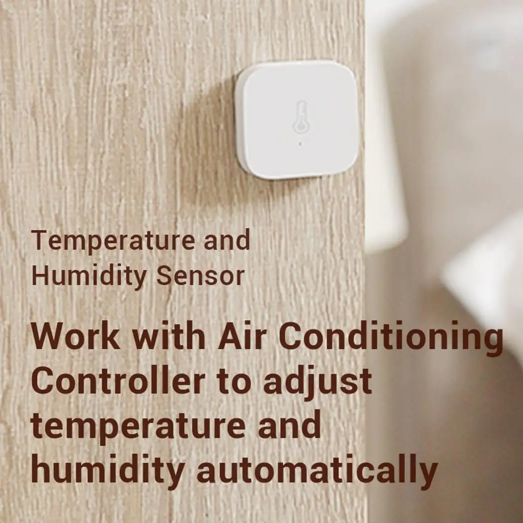 

Original Xiaomi Aqara Smart Temperature Humidity Sensor Smart Home ZigBee Wifi Connection for Smart Mijia Mi Home App Control