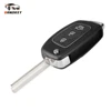 Dandkey Replacement Key Shell 3 Buttons For Mistra Hyundai Solaris Ix35 Ix45 Series 2 Verna Flip Folding Key Case ► Photo 1/6
