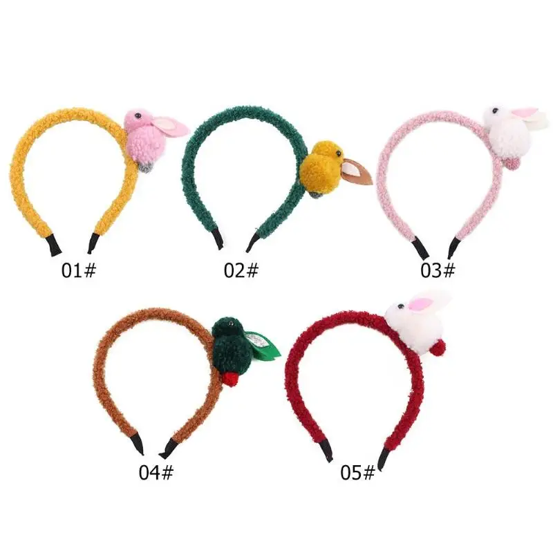 

Kids Cute Rabbit Headbands Easter Hairband Girls Cotton Cloth Hair Clips Ears Headband For Children Girls Hair Accessories