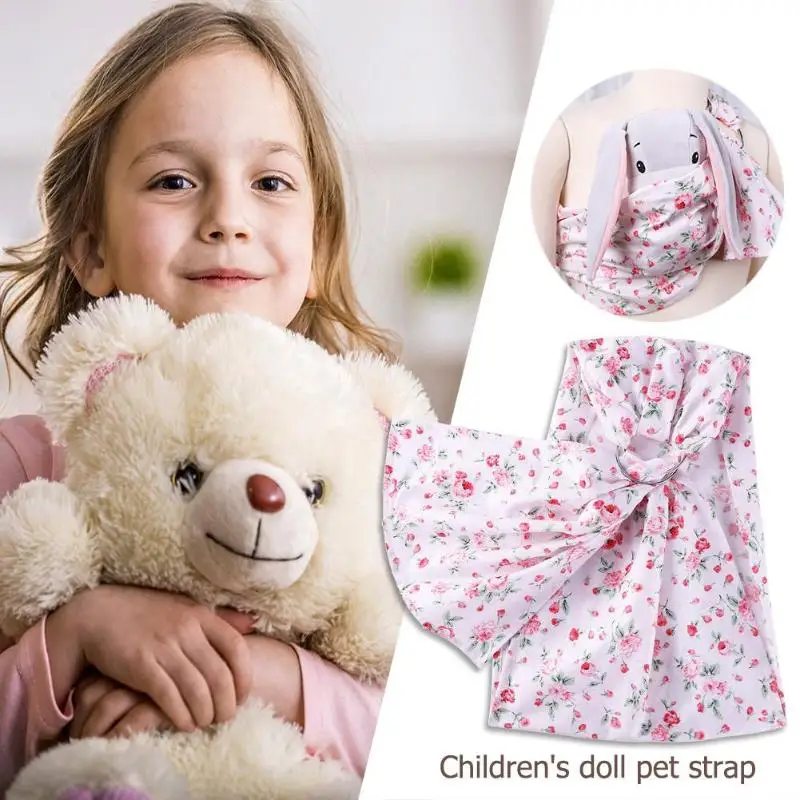 1 pcs children's Doll sling Carrier cotton baby shoulder Convenient
