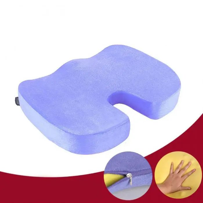 Многофункциональная подушка из пены с эффектом памяти для спины Sciatica Coccyx Tailbone