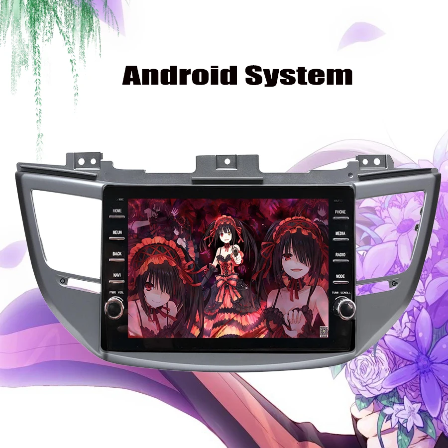 Excellent 2 DIN 4+64GB Android 9.0 Car DVD gps for Hyundai Tucson 2016 2017 2018 2019 radio stereo multimedia Recorder player with maps 1