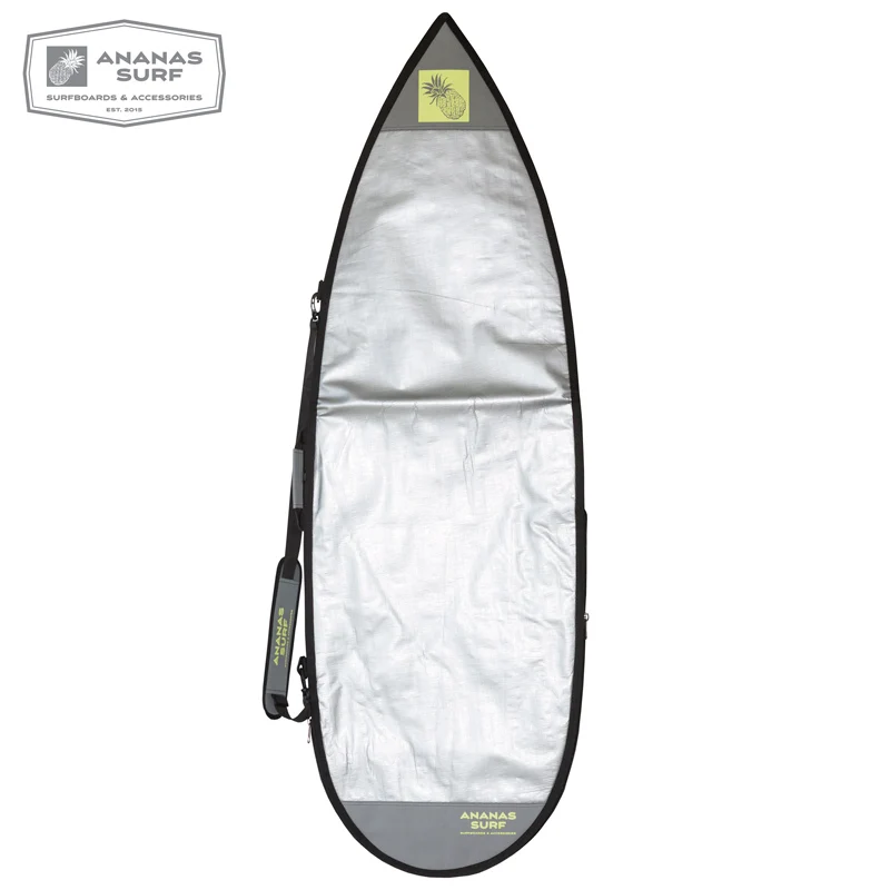 

Ananas Surf travel surfboard shortboard bag 5ft.6inch. kitesurfboard protect cover wakesurf foilboard boardbag 5'6"(168 cm)