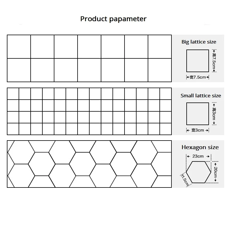 Утолщенные современные просто черные шестигранные водонепроницаемые самоклеющиеся плитки обои Мода Ванная комната Кухня ПВХ решетки стикер на стену