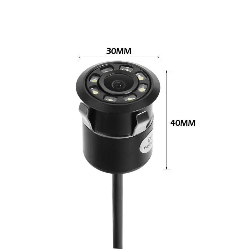 Динамическая траектория треков HD Автомобильная камера заднего вида IP68 Водонепроницаемая ИК ночного видения реверсивная угол 170 градусов парковочная камера
