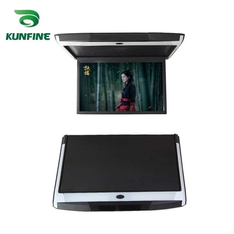 15 6 ''монитор крыши автомобиля LCD откидной вниз экран накладные Мультимедийные