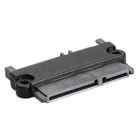 SATA 22Pin 7 + 15 контактный штекер к гнездовой конвертер SGA998|Компьютерные кабели и