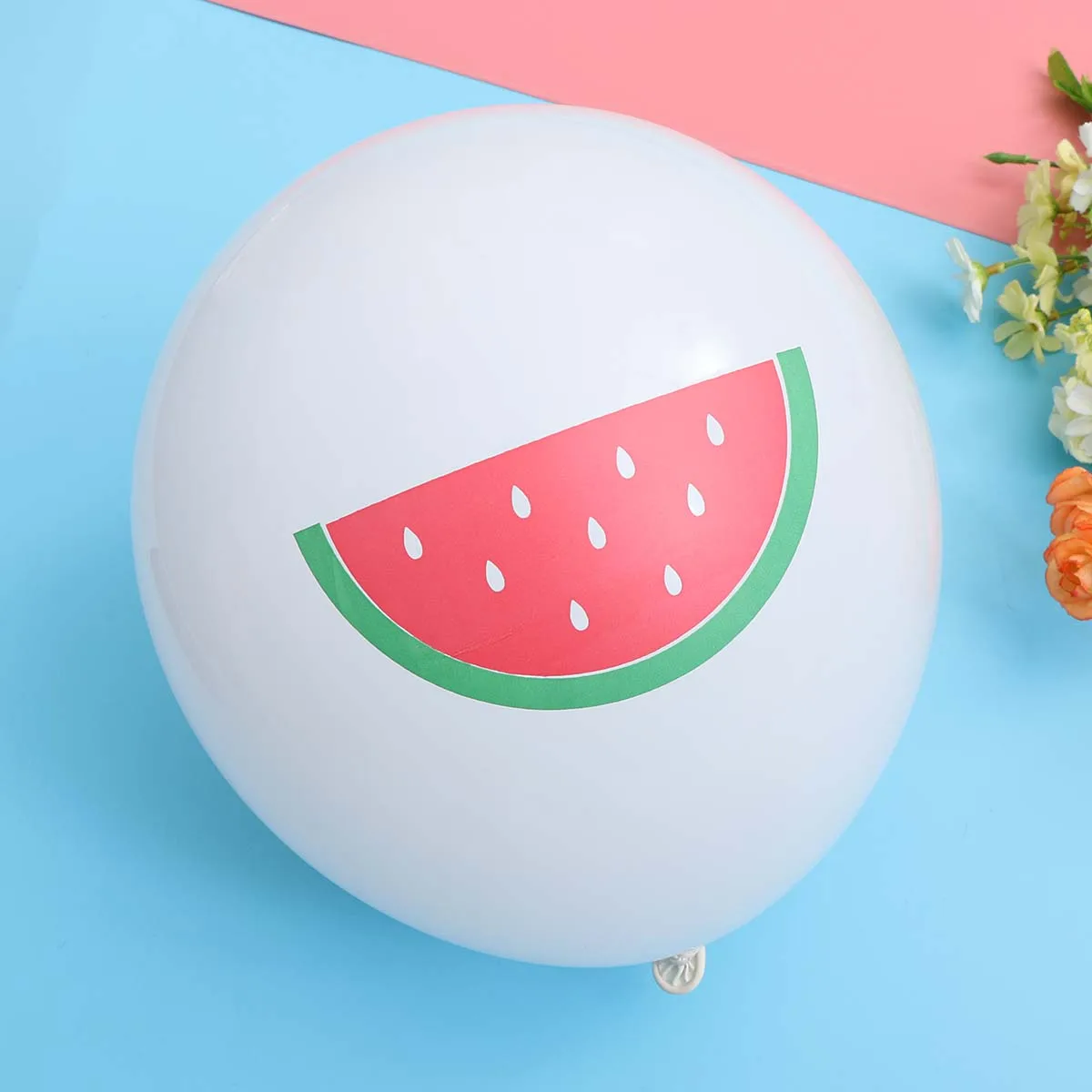 10 шт. воздушные шары горячие летние Luau товары для вечеринок арбуз фрукты круглые