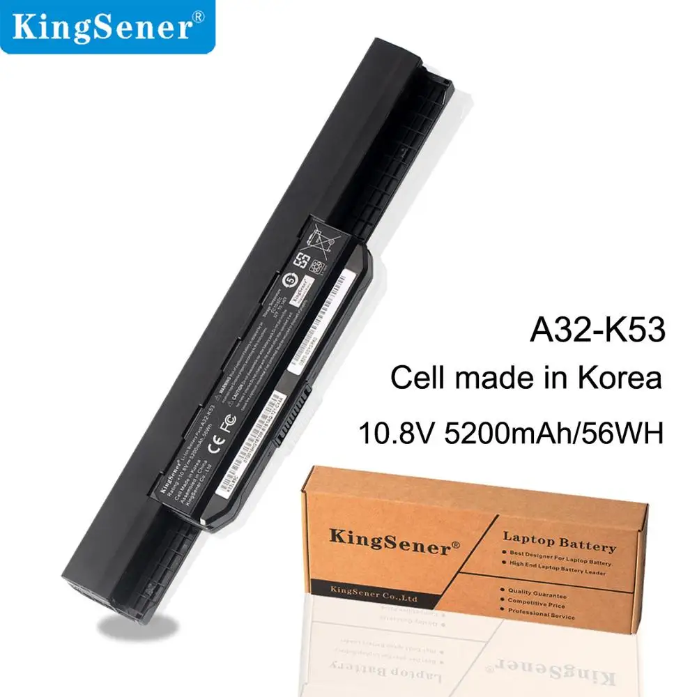 Najtaniej KingSener A32 K53 A41 K53 bateria do laptopa asus K53 K53E X54C X53S X53 K53S X53E K43E K43S K43U X43S X43SJ X43SV A43S A53S