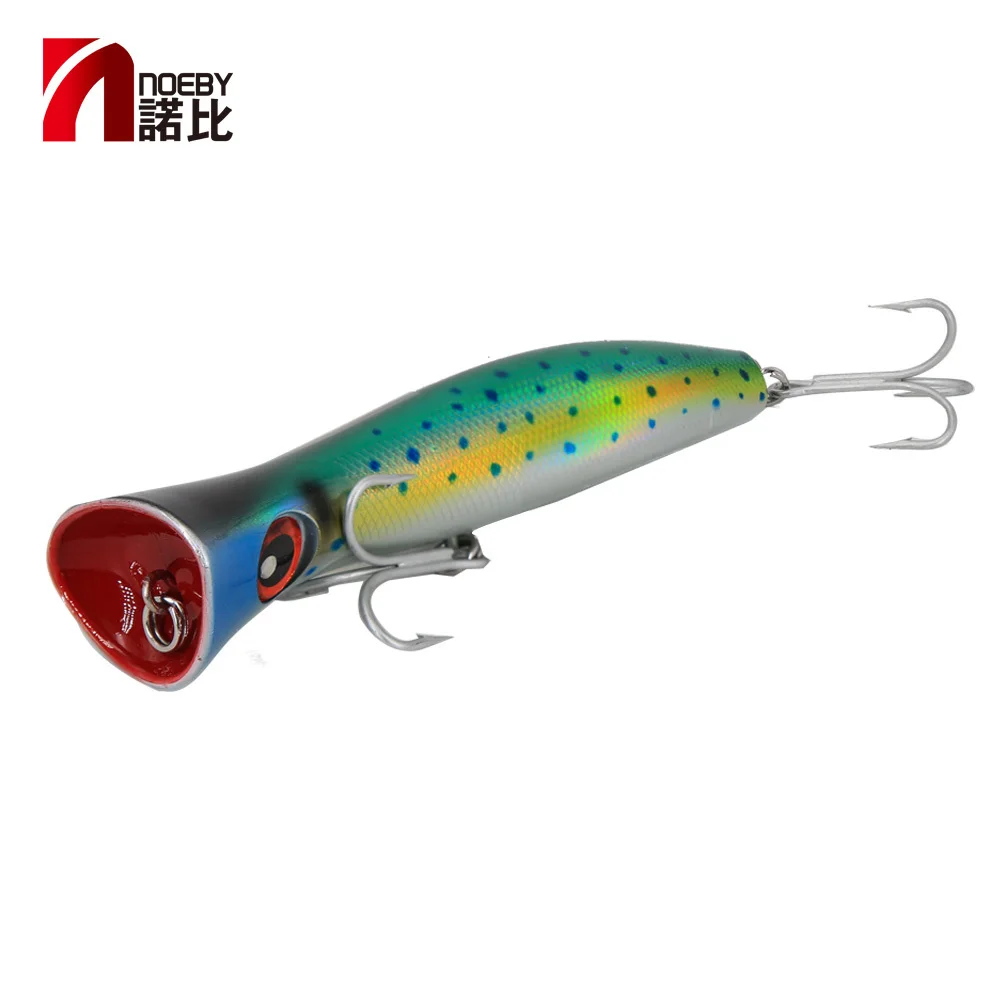  Noeby Top Water Slow Swimming Popper Fishing Lure 200mm 116g Profession Wobblers Hard Sea Fishing B