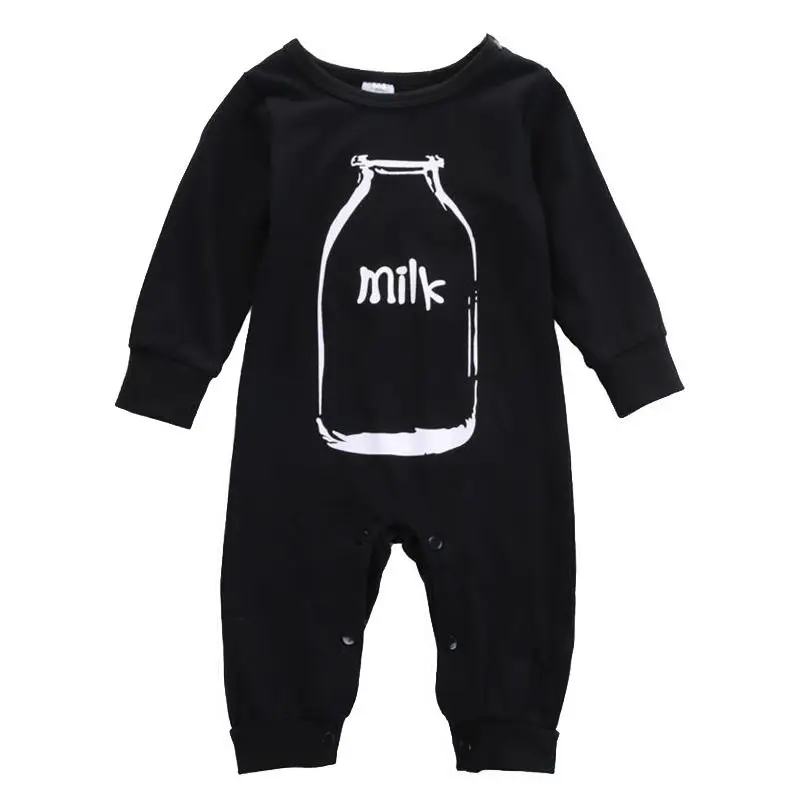 

Infant Toddler Baby Rompers Newborn Long Sleeves Similar Romper Boy Girl Baby Jumpsuit One Neck Autumn/Winter Children Clothes
